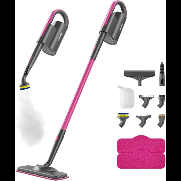Aristell Steam Mop Cleaner With Detachable Handheld Steamer For